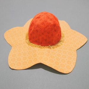SEWING PATTERN - Kids/Babies Daffodil Sun Hat PDF sewing pattern download and tutorial 5 sizes