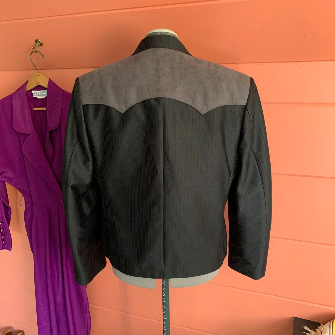 Vintage western style suit jacket by Pagano West | Etsy
