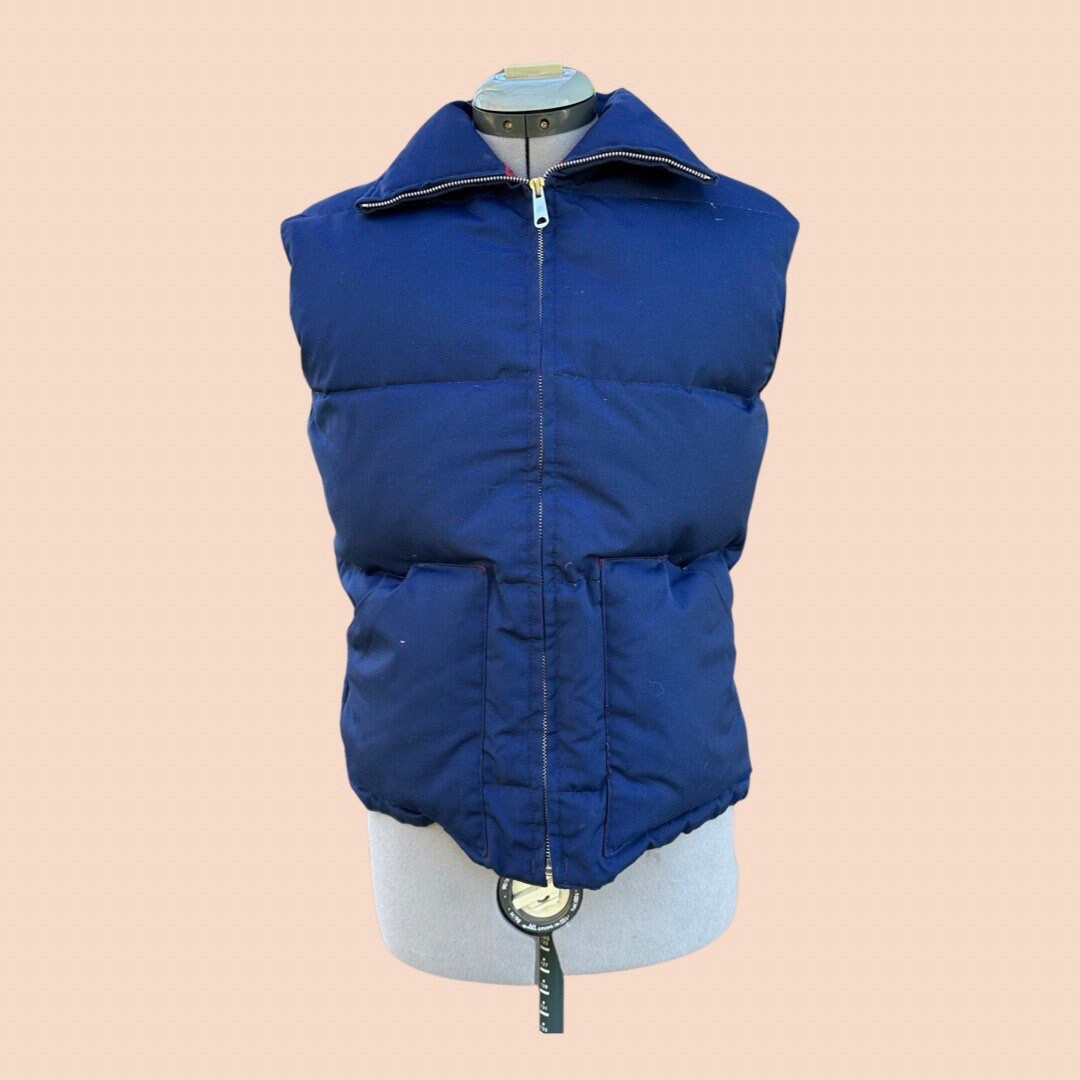 70's 80's Down Vest - Etsy 70's 80's Down Vest - Etsy