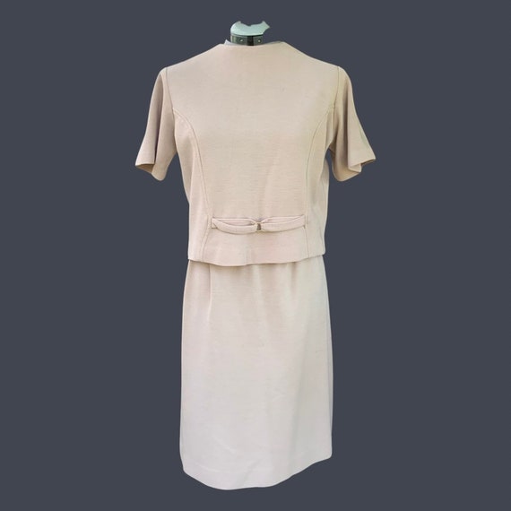 Vintage 1960s Dixie deb polyester two piece