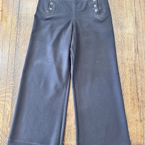 Vintage 1940s navy trousers