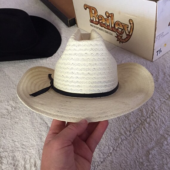 Vintage 80s cowboy hat - Gem
