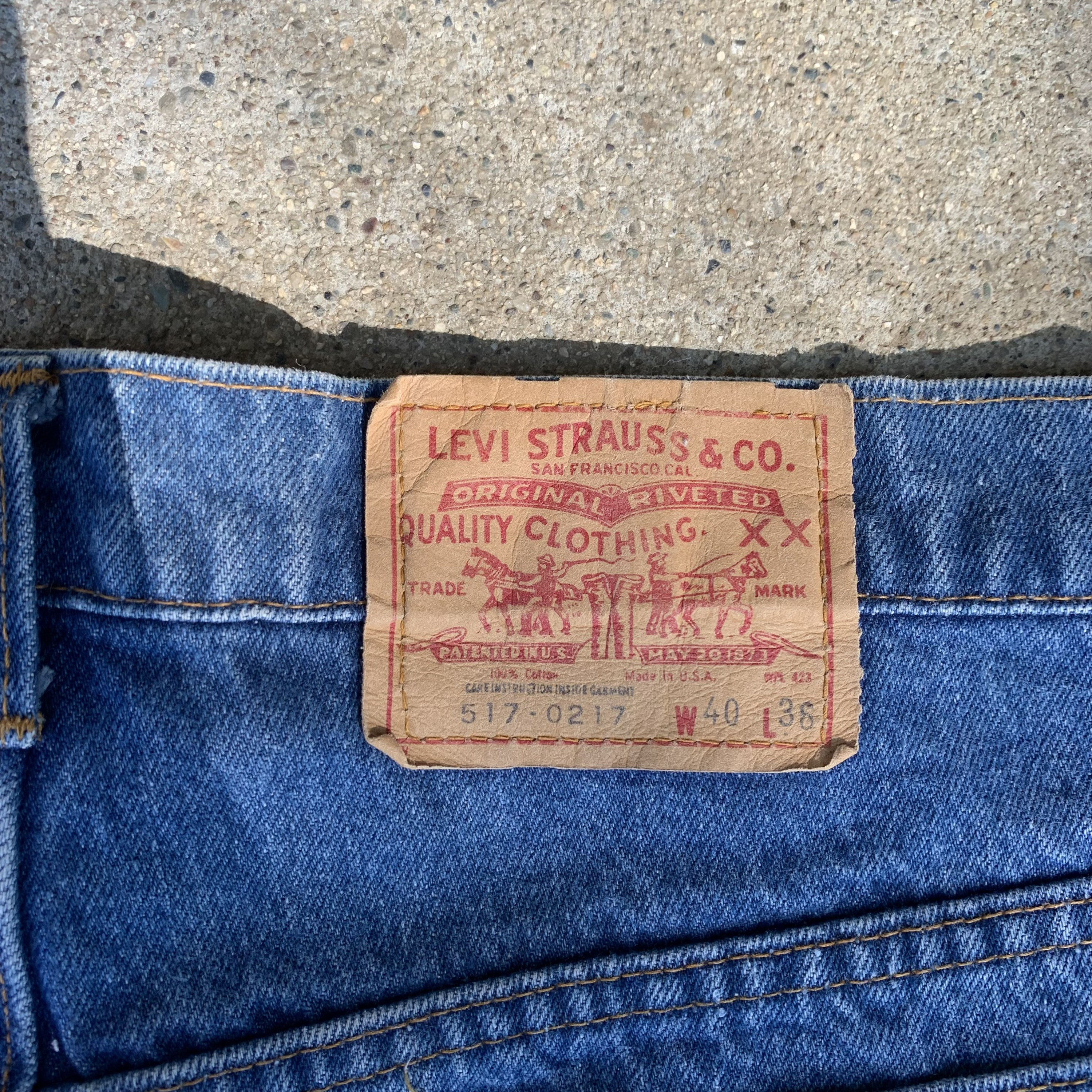 Vintage Mens Levi