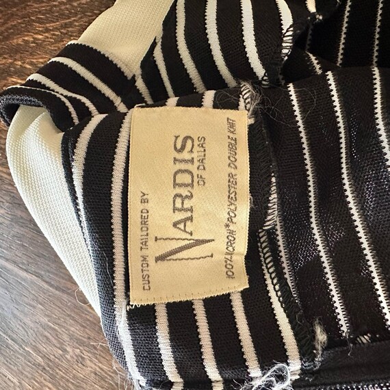 Dallas Knit - B&W Stripe