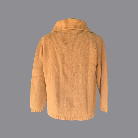 Vintage 1960s knit cardigan - image 3