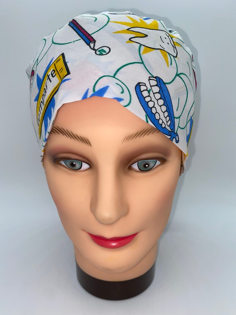 Women's Ponytail Scrub Hat // Scrub Caps // Dentist Hat // Etsy