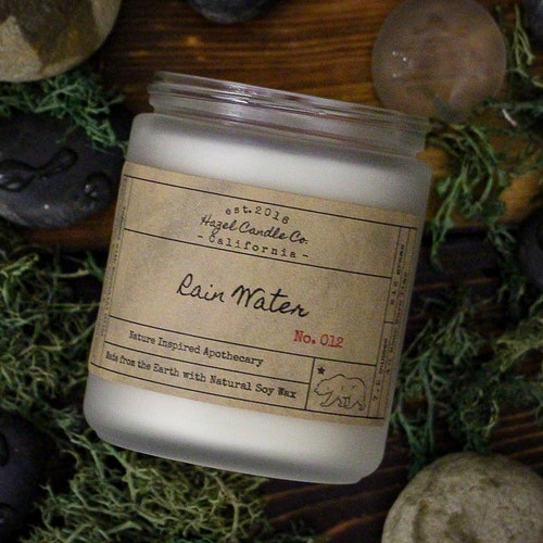 Driftwood Scented Candles Eco Friendly Vegan Soy Candle Etsy