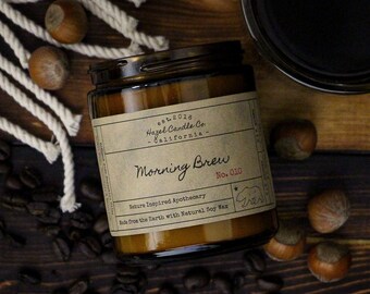 Coffee Candle / Soy Wax Candles / Coffee Scented Candle