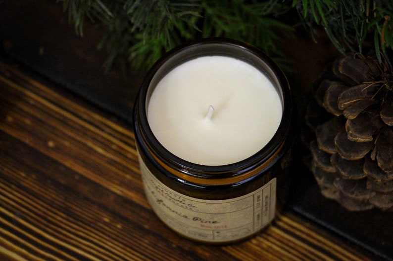 California Pine Scented Candles Eco Friendly Vegan Soy Etsy