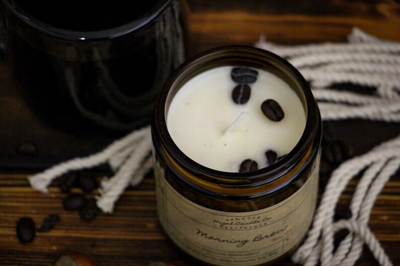Coffee Candle / Soy Wax Candles / Coffee Scented Candle Etsy