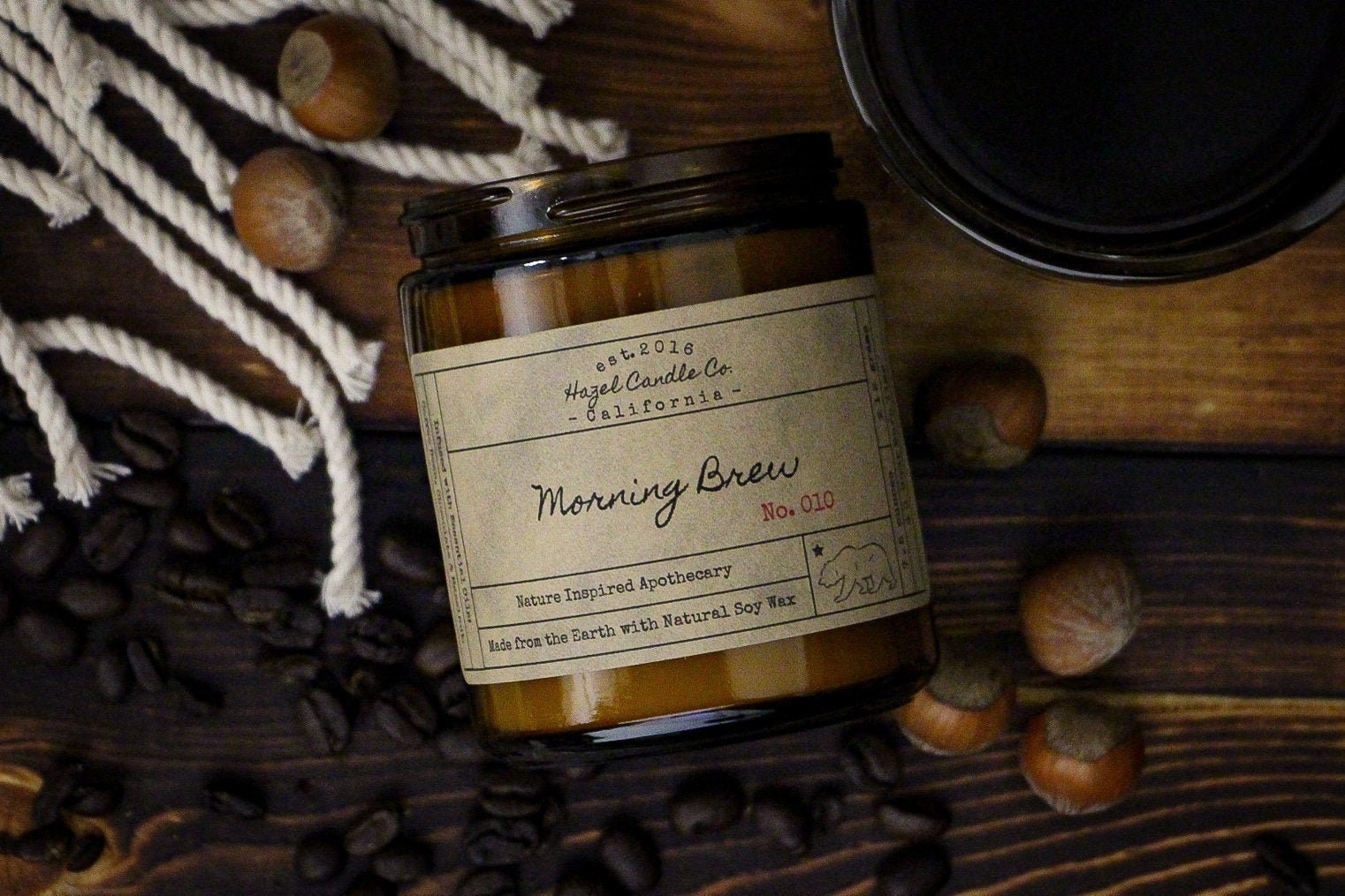 Coffee Candle Soy Wax Candles Coffee Scented Candle