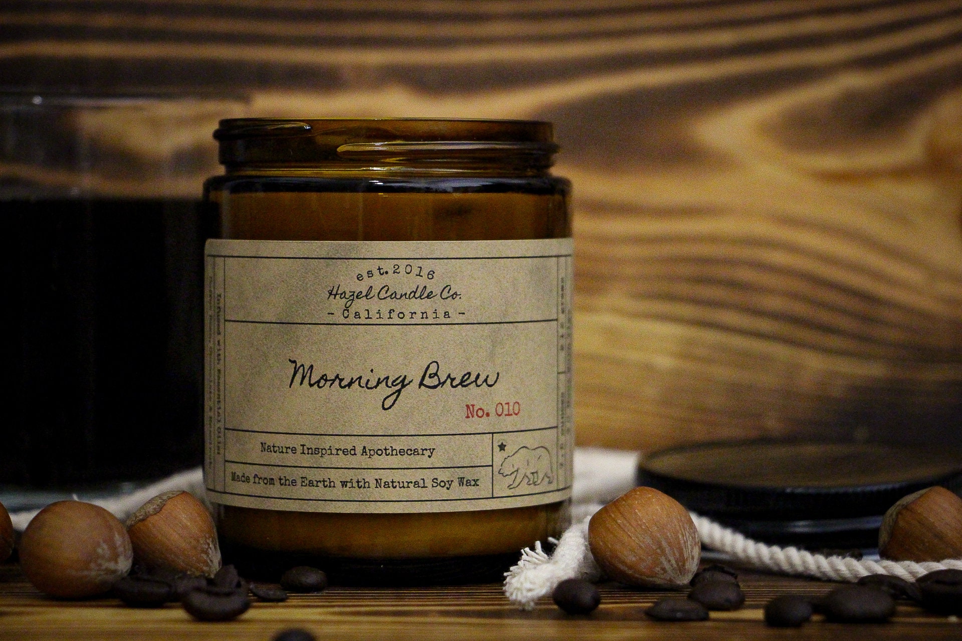 Coffee Candle / Soy Wax Candles / Coffee Scented Candle Etsy