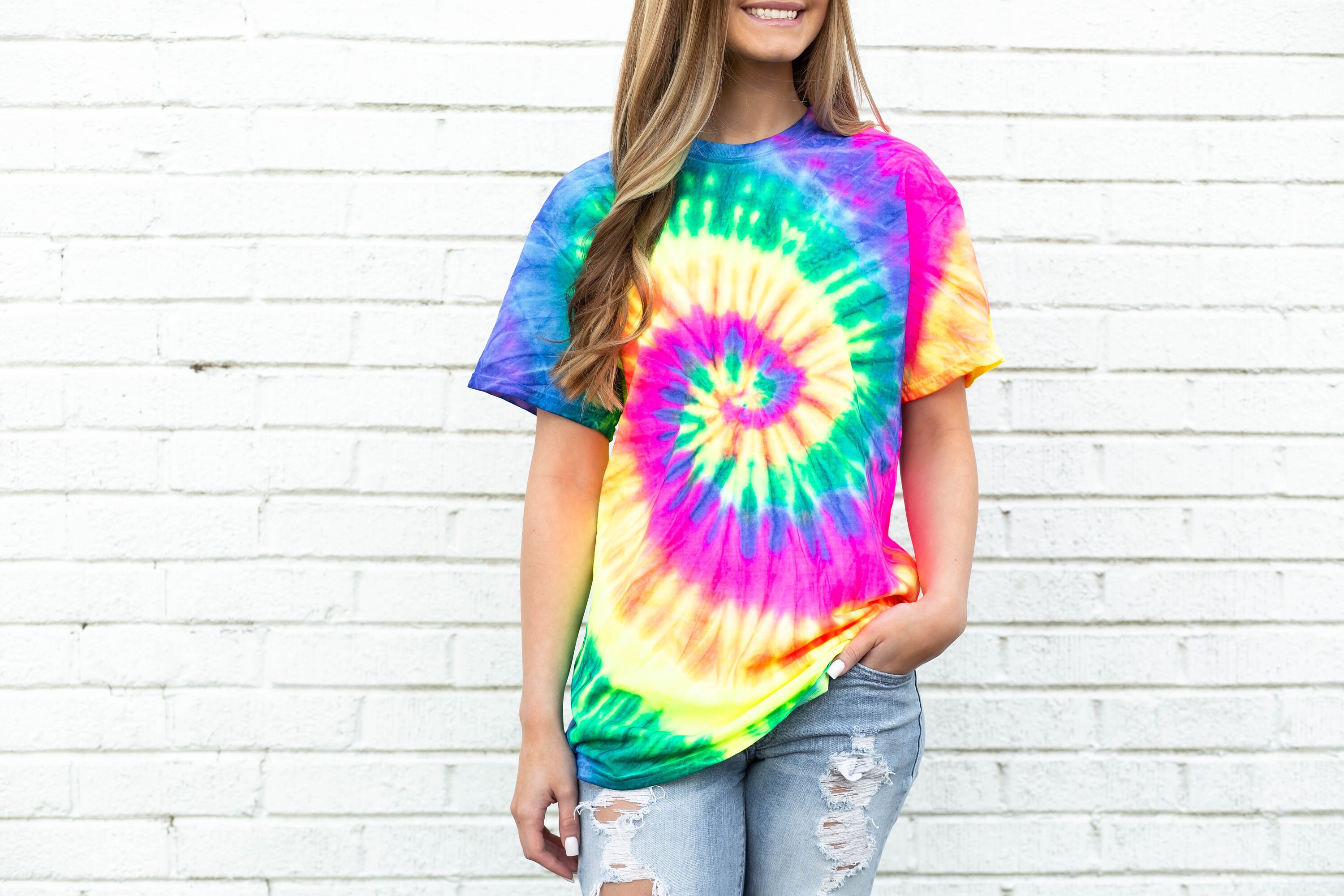 Buy tie dye shirts in bulk Clearance