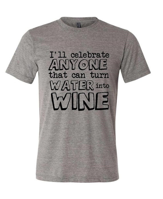 adult easter shirt funny easter shirt water into wine shirt Etsy