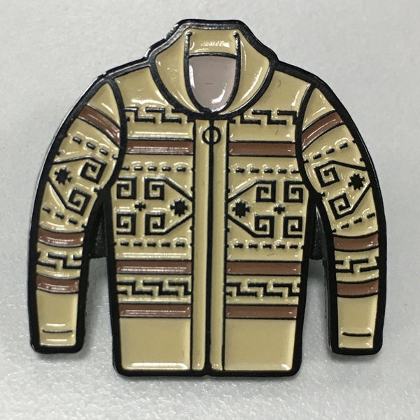 Big Lebowski Dude Sweater Enamel Hat Pin