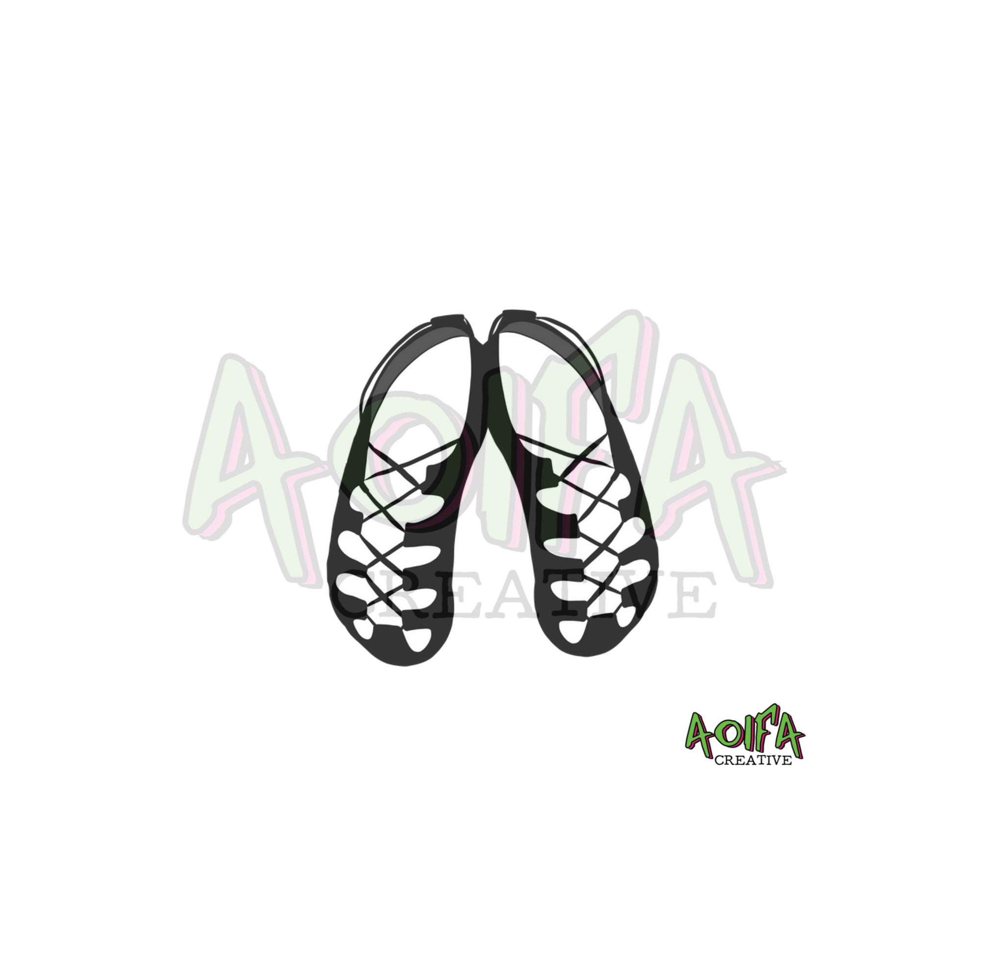 DIGITAL DOWNLOAD Irish Dance Shoes Sublimation Stocking Etsy Canada