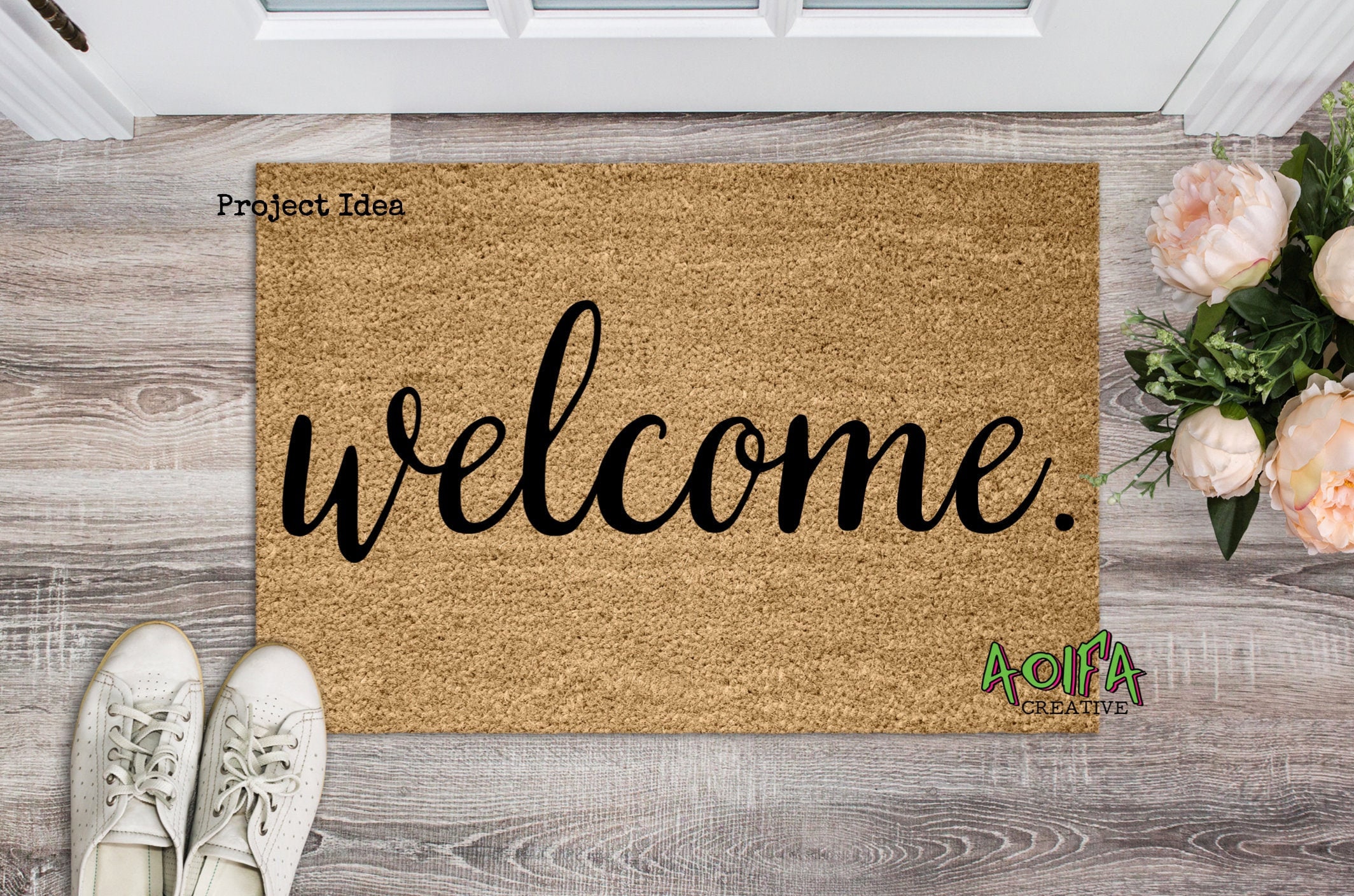 DIGITAL DOWNLOAD Mat SVG Png Pdf Door Mat , Mat Door