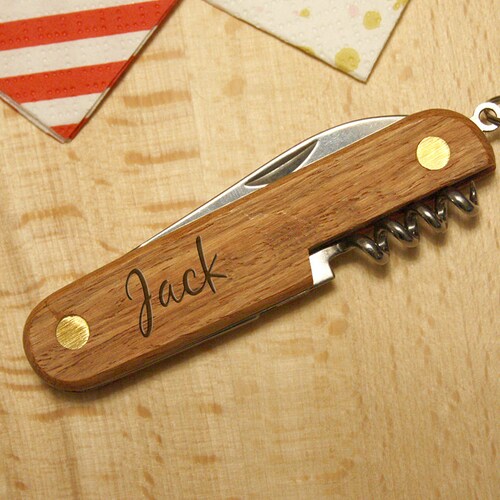Personalized Pocket Knife Custom Multitool Knives Engraved Etsy