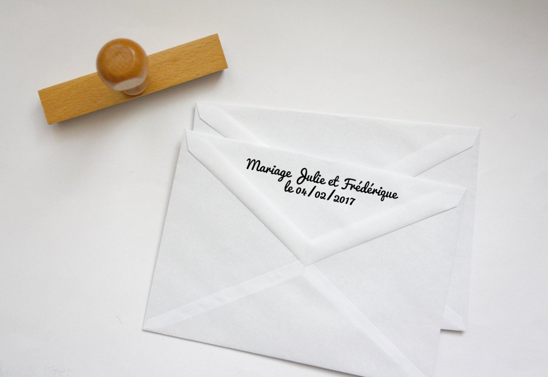 Personalized Stamp, Custom Letter, Return Address, Name Contact ...