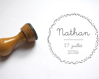 Timbre Naissance Etsy