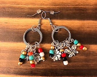 Seeds,charms earrings!