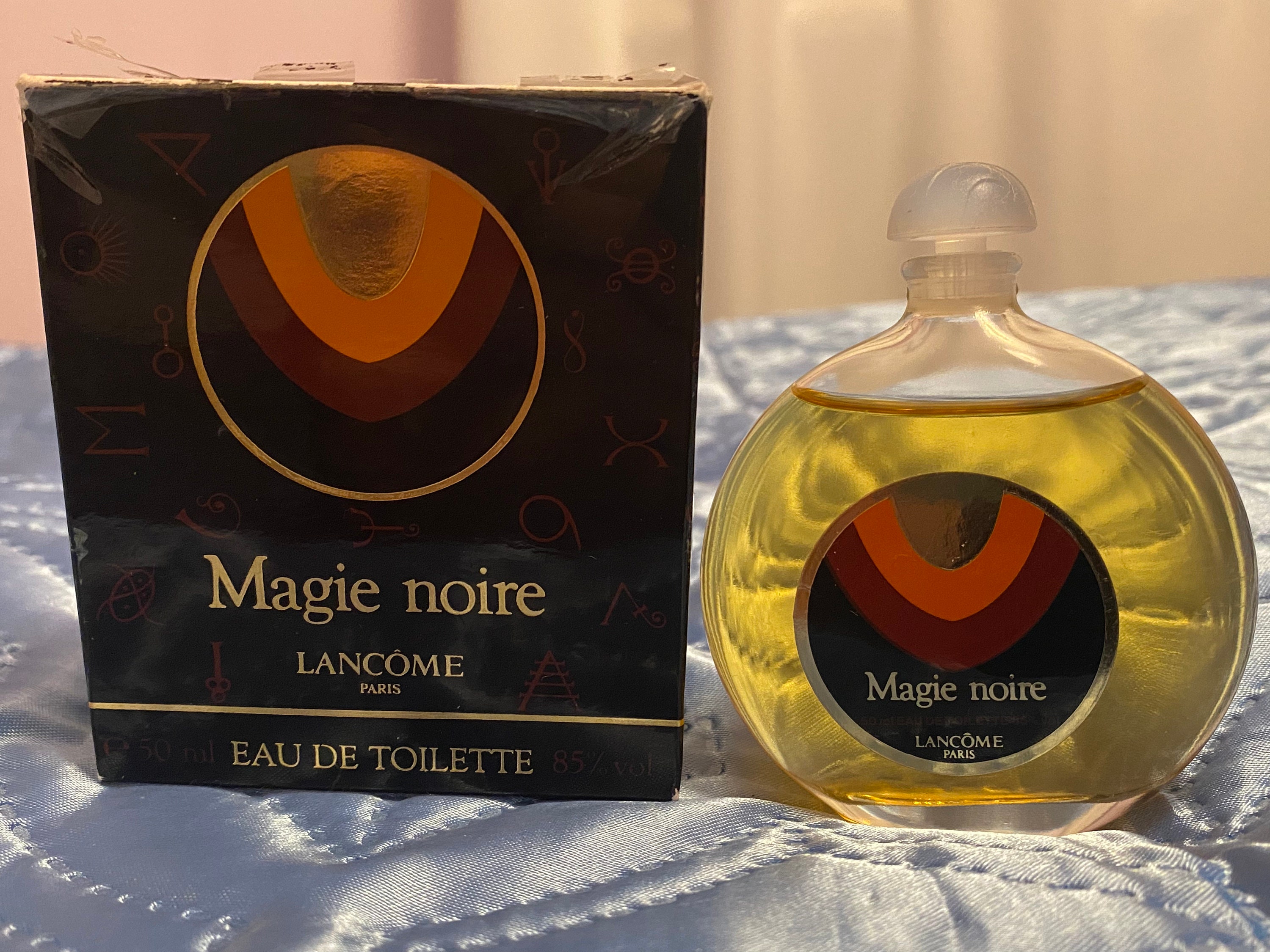Magie Noire Lancome 1.7 oz 50ml Eau De Toilette SPLASH (Old Formula) Very  RARE