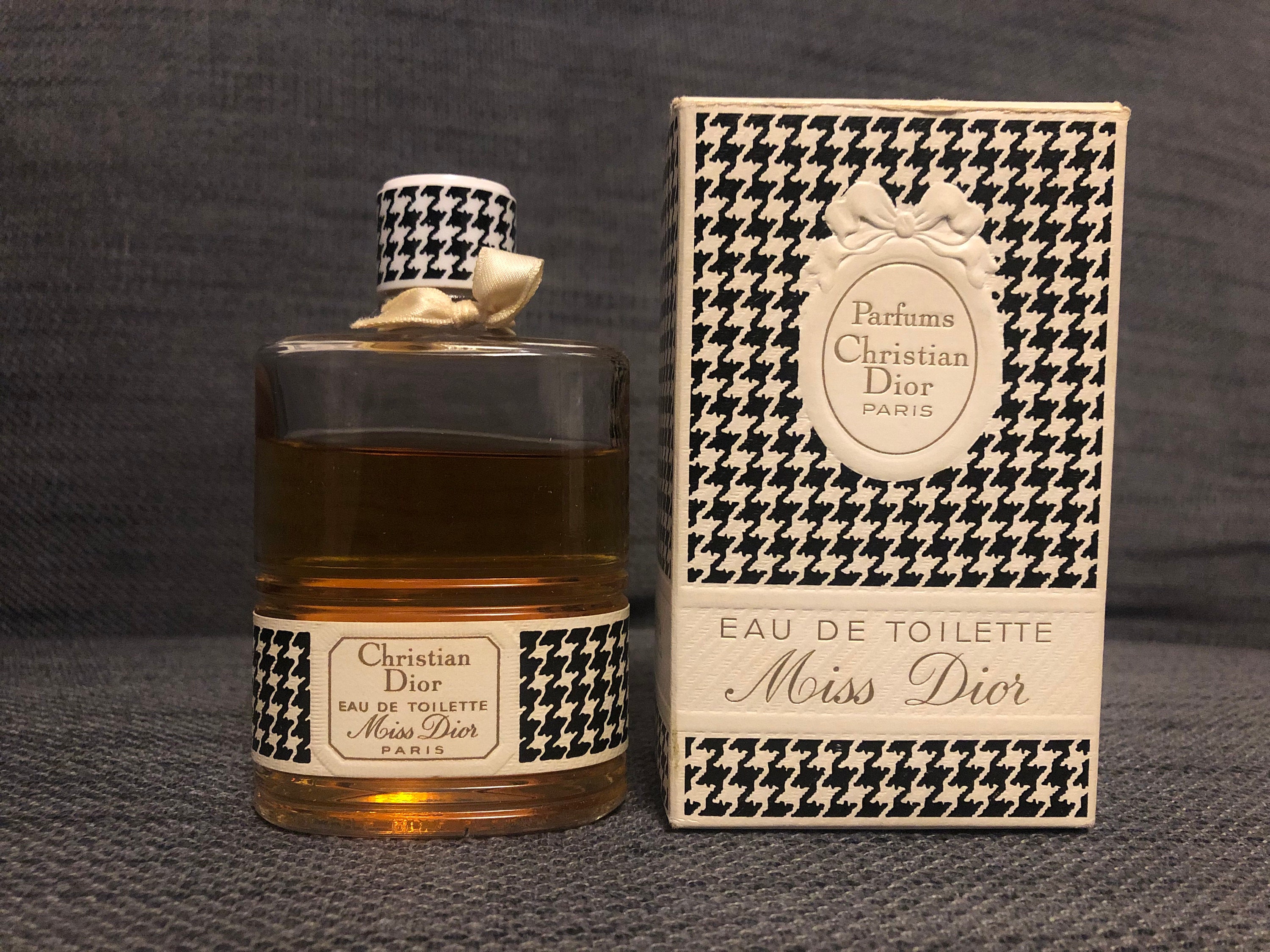Vintage Very Rare Miss Dior Eau De Toilette Edt by Christian