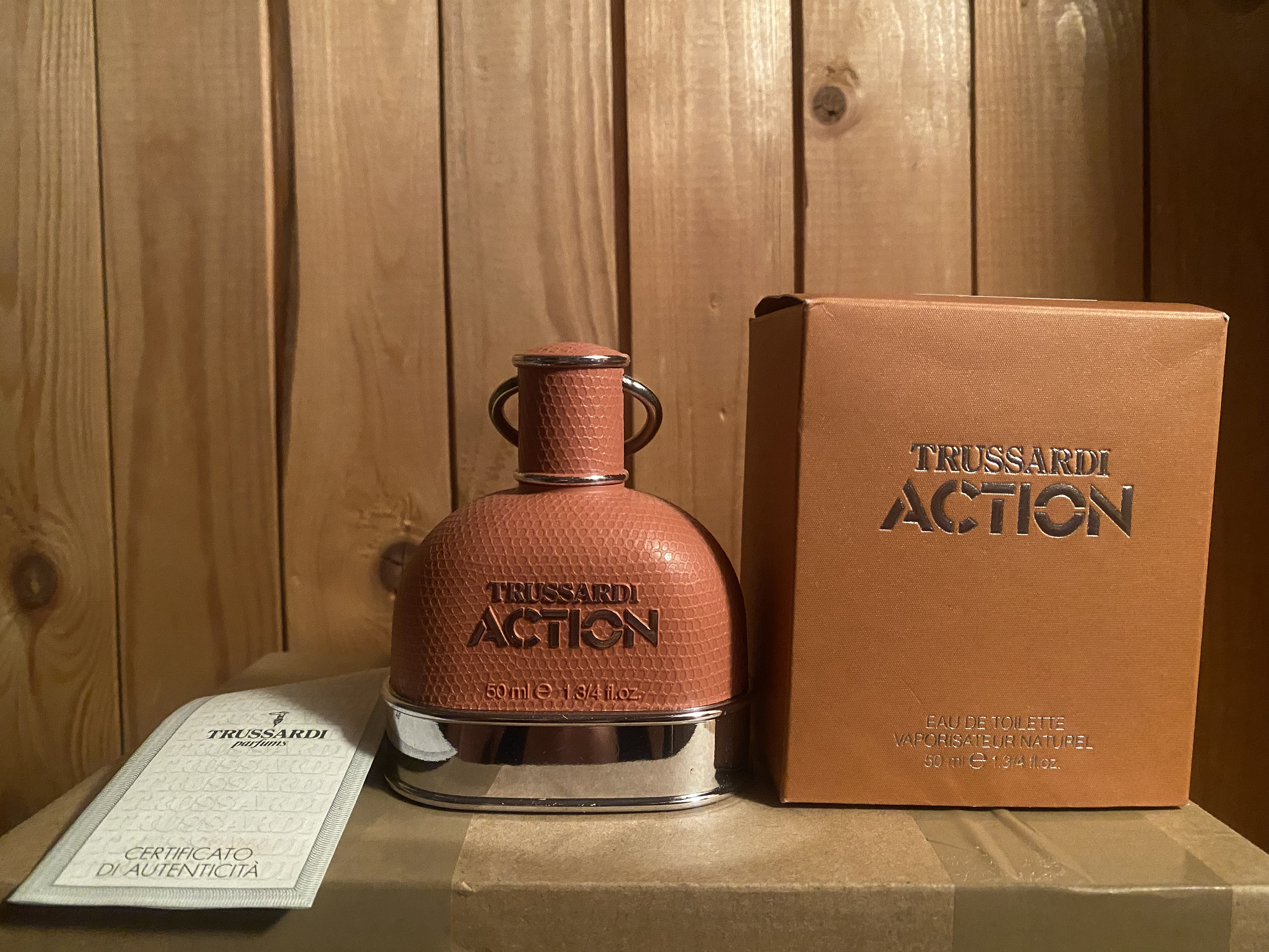 Vintage Trussardi Action 50 Ml, Edt - Etsy Sweden
