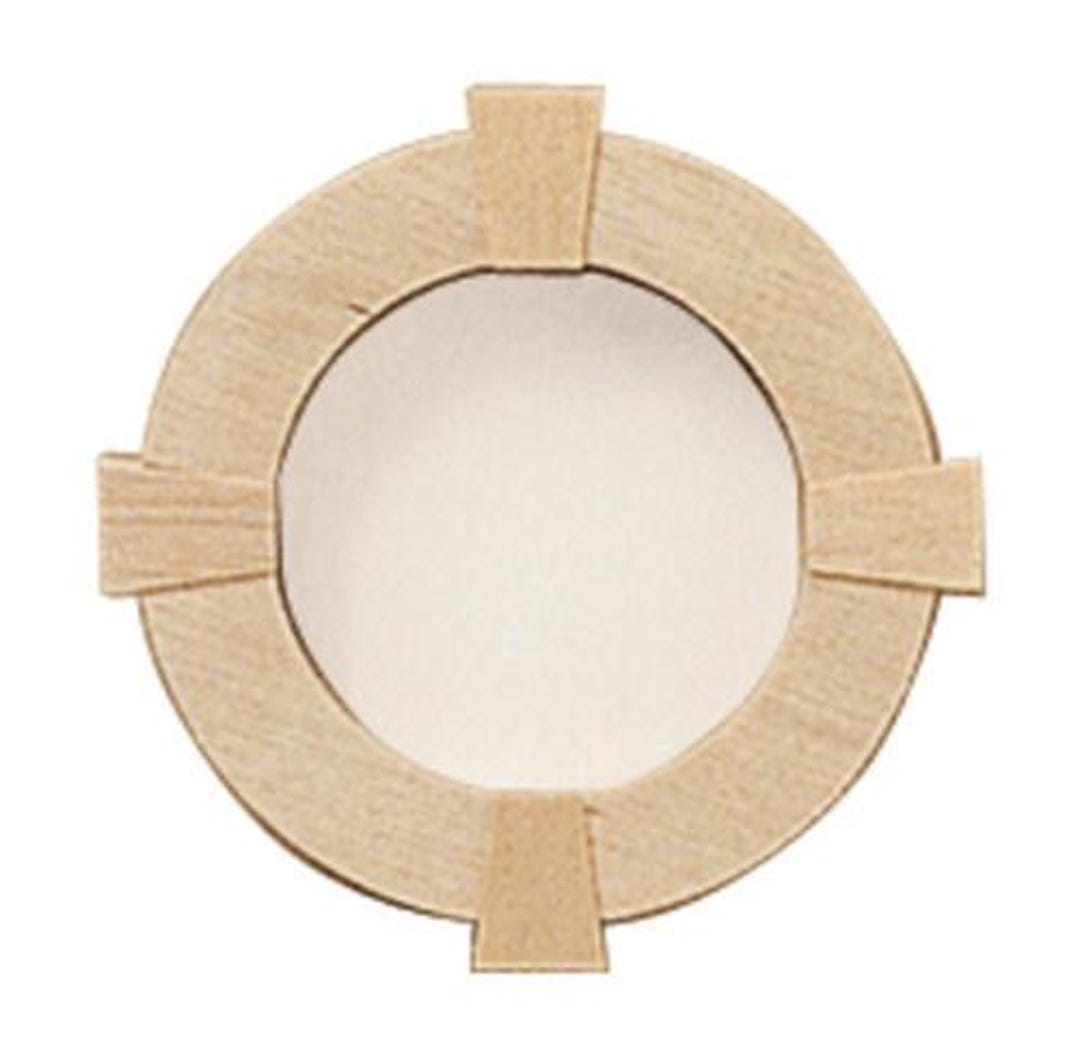 Dollhouse Miniature Round Window by Houseworks - Etsy