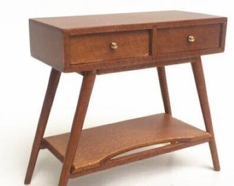 Jbm dollhouse miniature mid century serving table