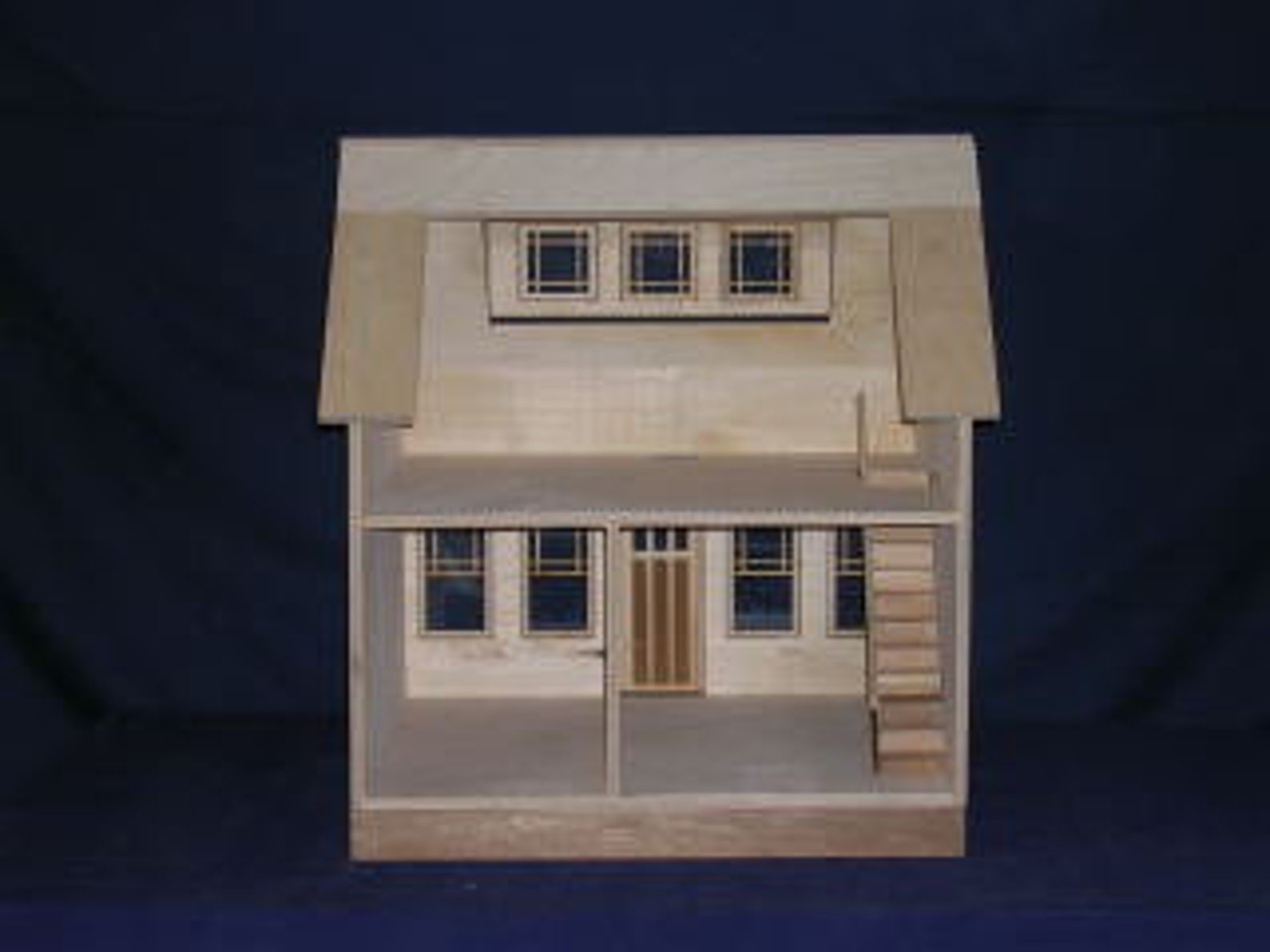 Dollhouse Bungalow 1/12 Scale by Alessio Miniatures Etsy