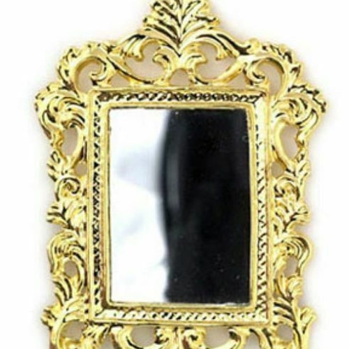 Dollhouse Miniature Mirror Floor Mirror Wall Mirror Etsy