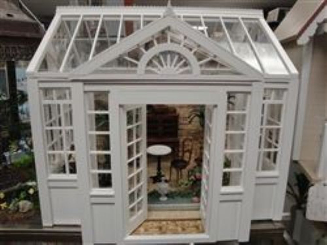 The Cotswold Conservatory Kit by Dollshouse Emporium Etsy