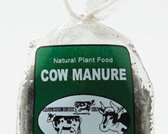 Dollhouse miniature bag of cow manure