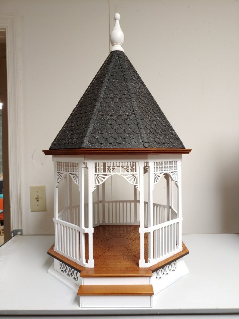 Large Victorian Gazebo 112 scale Kit Etsy