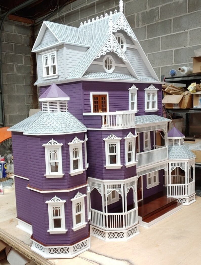 Ashley Gothic Victorian Generation 2 Dollhouse 112 scale Kit Etsy