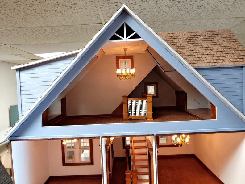 Clarkson Craftsman Mansion 112 Dollhouse Kit Etsy