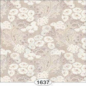 Dollhouse miniature wallpaper by itsy bitsy- aubrey - grey oyster 1:12 scale