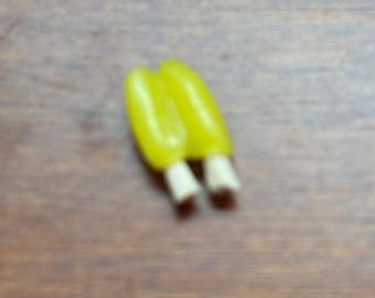 Dollhouse miniature lemon popsicle handcrafted