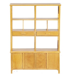 JBM Dollhouse Miniature Contemporary Display Cabinet