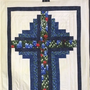 BlueBonnet Cross Quilt Kit