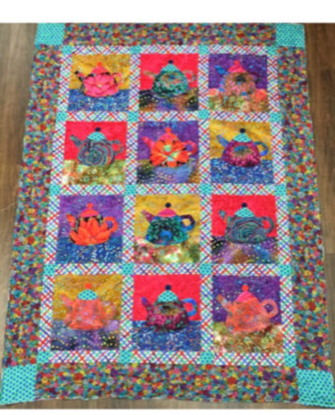 Teapot Quilt Kit Etsy