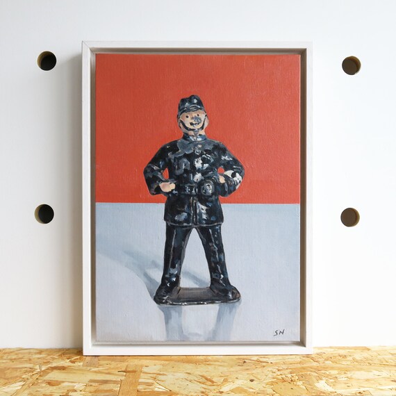 絵画 The London Police Original Canvas The London Police Original Canvas（THE LONDON POLICE