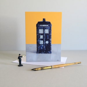 Tardis Karte, Dr Who Tardis Karte, Polizeibox Karte, Dr who Karte, Polizei Geschenk, London Geschenk, Diecast Spielzeug, Vintage Spielzeug - BEST OF BRITISH -