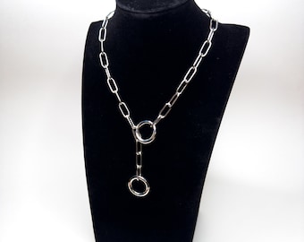 Chunky Chain Slip Collar Style Choker