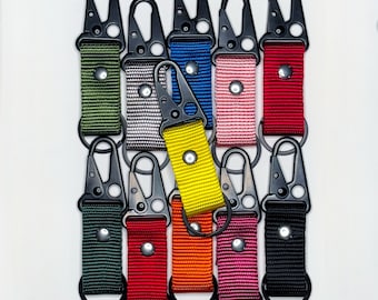Porte-clés en nylon - 11 couleurs disponibles
