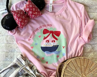 Disney Christmas Cruise T-Shirt Merriest Cruise DCL Christmas Merrytime Holiday Cruise T-Shirt
