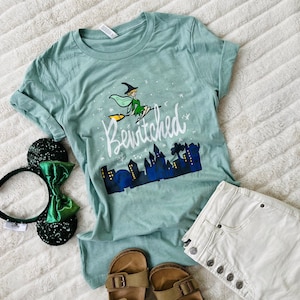Tinkerbell Hexe T-Shirt Verliebte Halloween Disney World Shirt Halloween Tinkerbell T-shirt