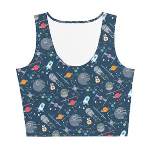 May the Force be With You Crop Top Star Wars Friends Disney Crop Top