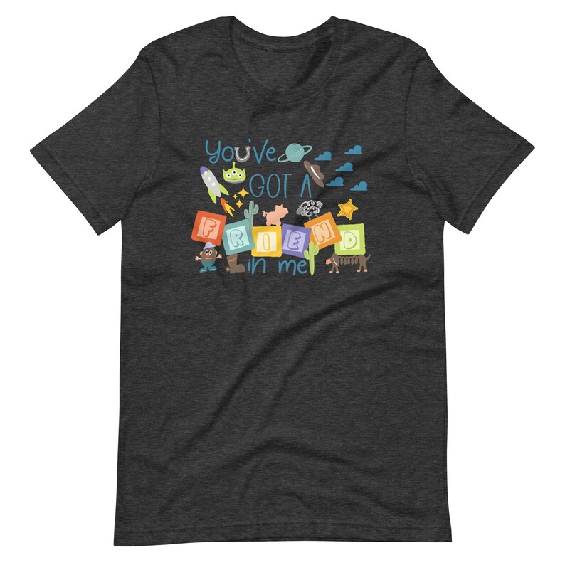 Toy Story T-Shirt Disney Shirt You've Got a Friend in Me Andy's Toys Disney T-Shirt